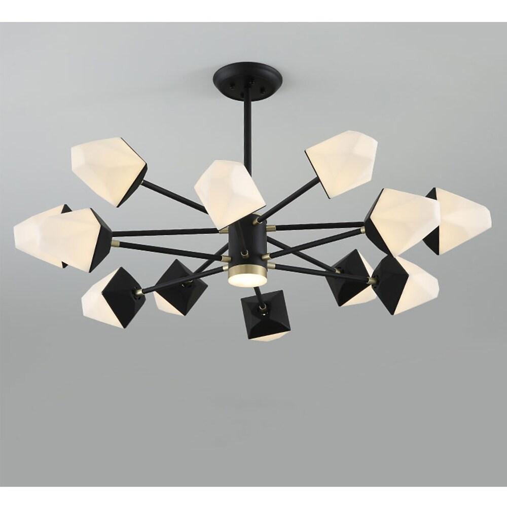 Geometrical Pendant Light Metal Acrylic Nordic Living Roon Ceiling Light