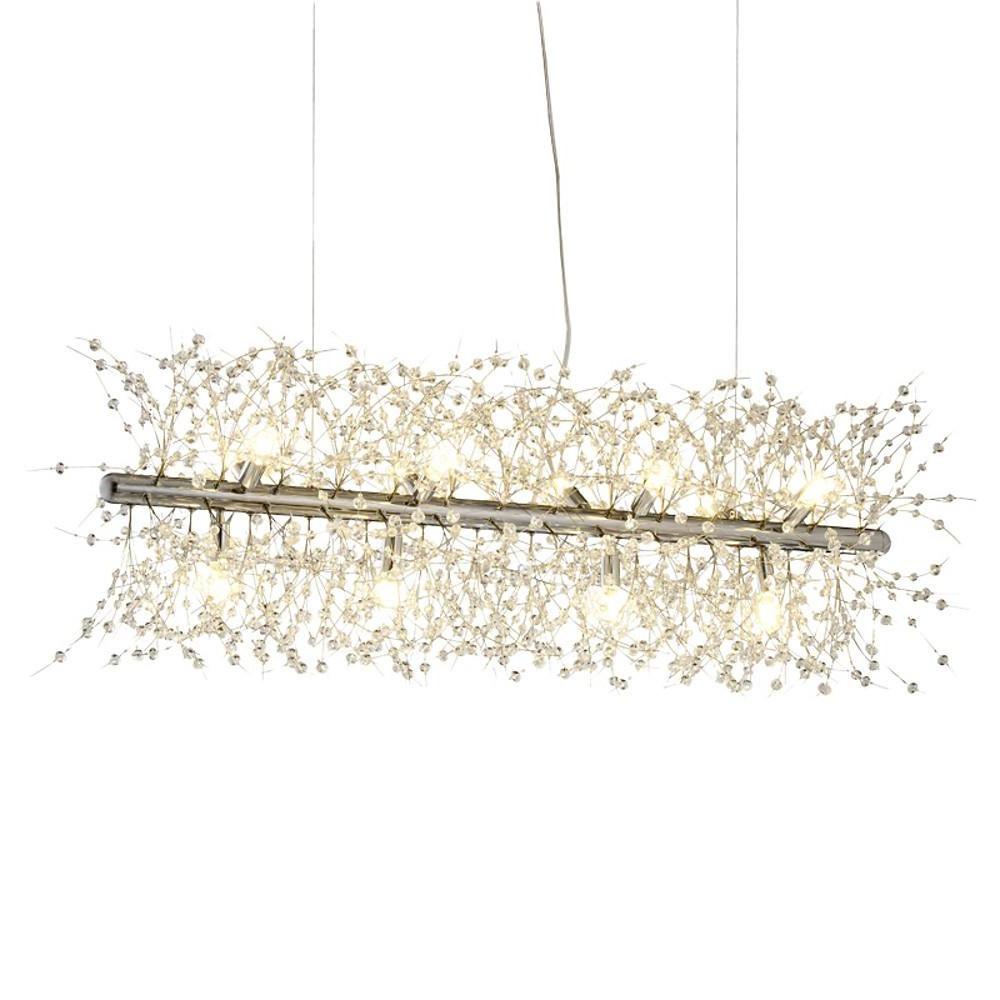 Dazzling Crystal LED Modern Chandeliers Pendant Light Hanging Lamp