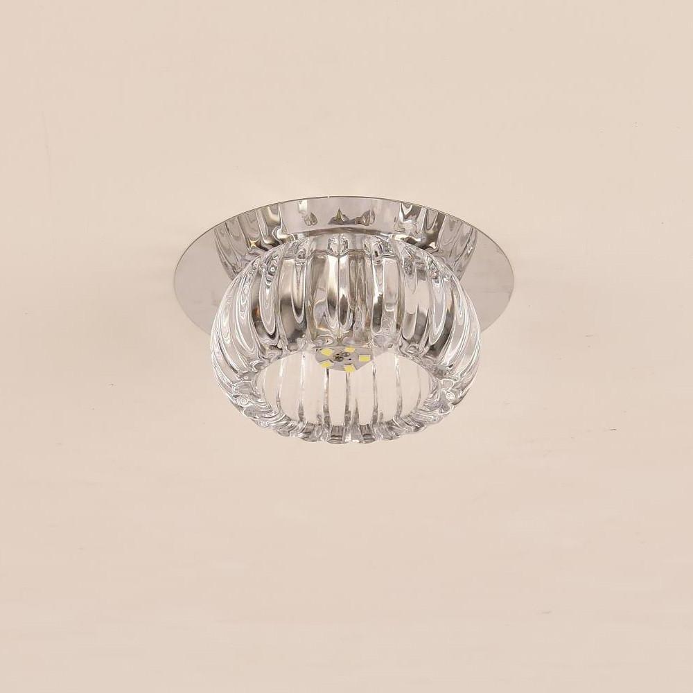 Chandelier Geometric Flush Mount Kitchen Light Fixtures Metal Crystal Ceiling Lights