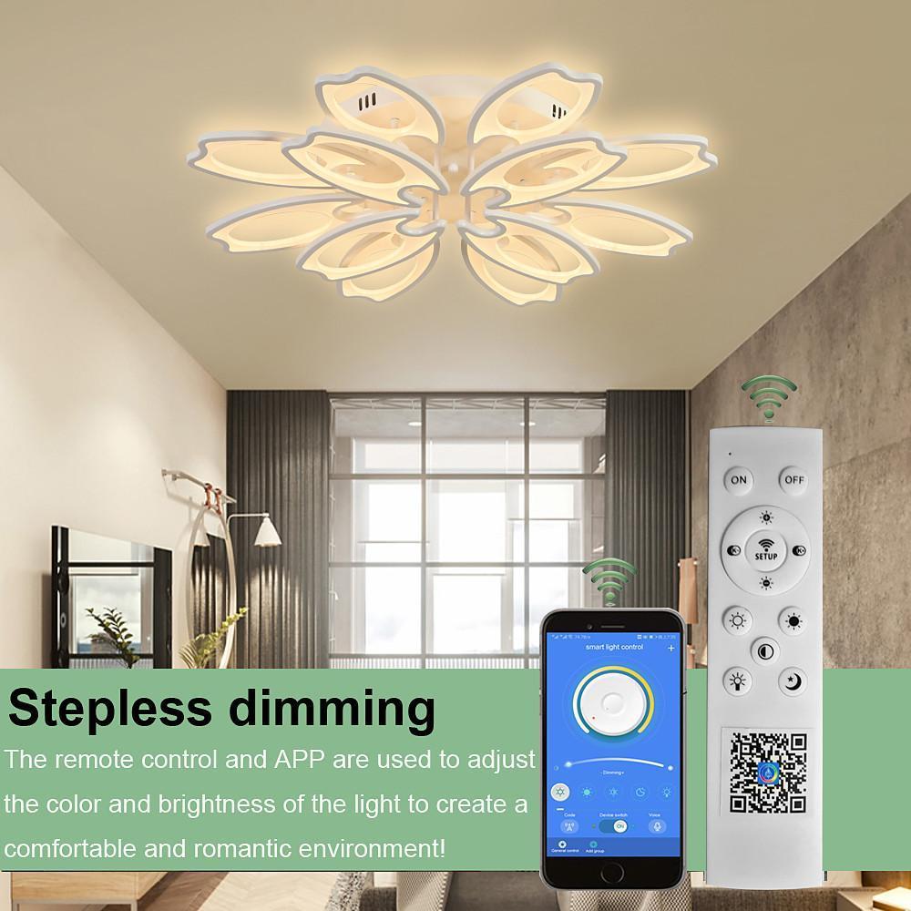 Flower Novelty Flush Mount Ceiling Light Fixtures Modern LED Ceiling Light