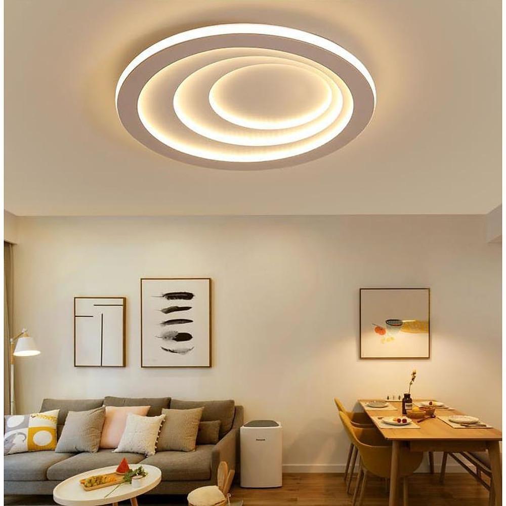 4 Graduated Circles LED Nordic Ceiling Lights Flush Mount Lighting