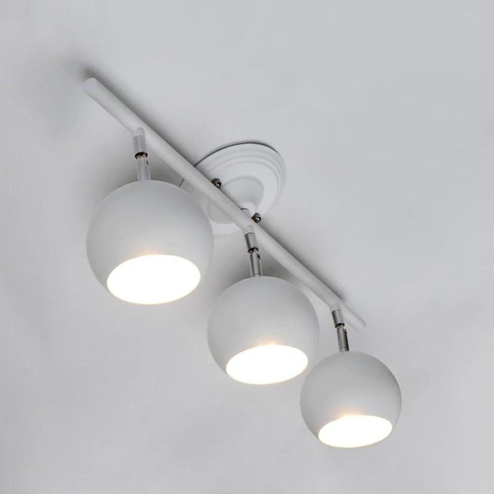 3-Light Bowled Metal Semi Flush Mount Ceiling Light �C Modern & Bright